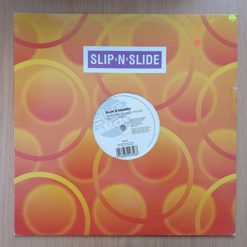 Blak N Spanish  Jazz Powa (Tribute To The Loft)  Vinyl LP Record - Very-Good+ Quality (VG+)...