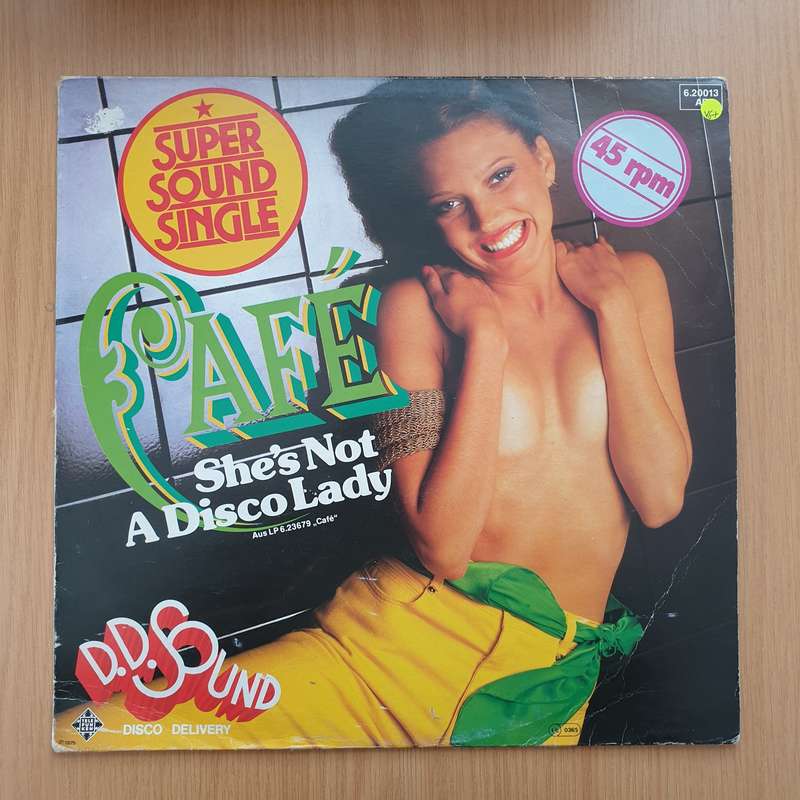 D.D. Sound Disco Delivery  Café / She's Not A Disco Lady  Vinyl LP Record - Very-Good+ Qua...