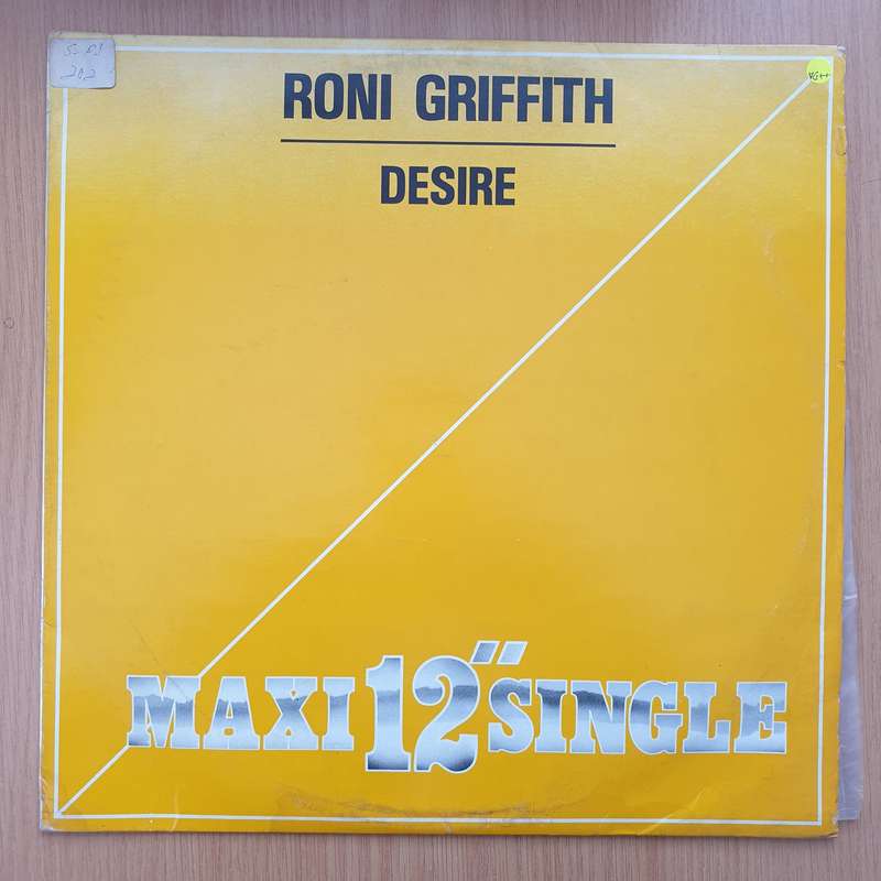 Roni Griffith  Love Is The Drug  Vinyl LP Record - Very-Good+ Quality (VG+) (verygoodplus)
