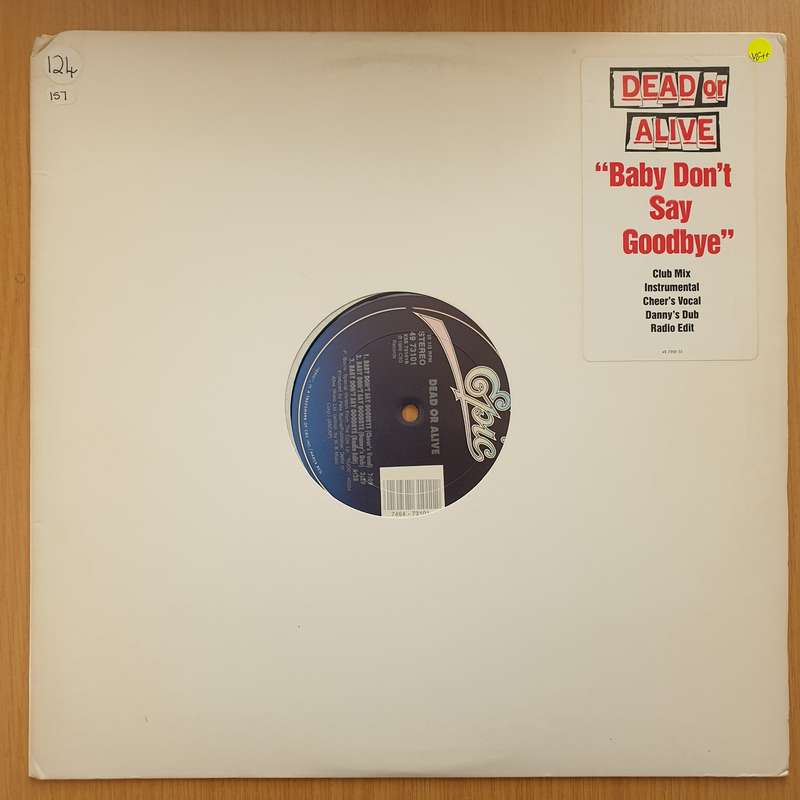 Dead Or Alive  Baby Don't Say Goodbye  Vinyl LP Record - Very-Good+ Quality (VG+) (veryg...