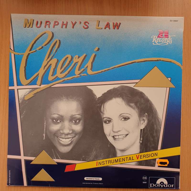 Cheri  Murphy's Law  Vinyl LP Record - Very-Good+ Quality (VG+) (verygoodplus)
