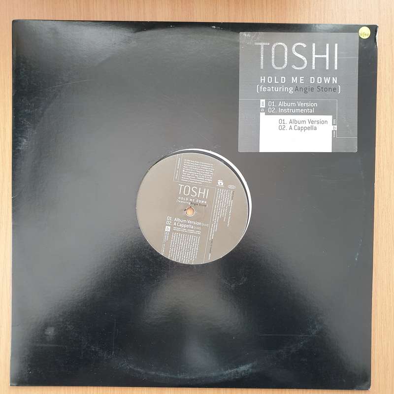 Toshi  Hold Me Down  Vinyl LP Record - Very-Good+ Quality (VG+) (verygoodplus)