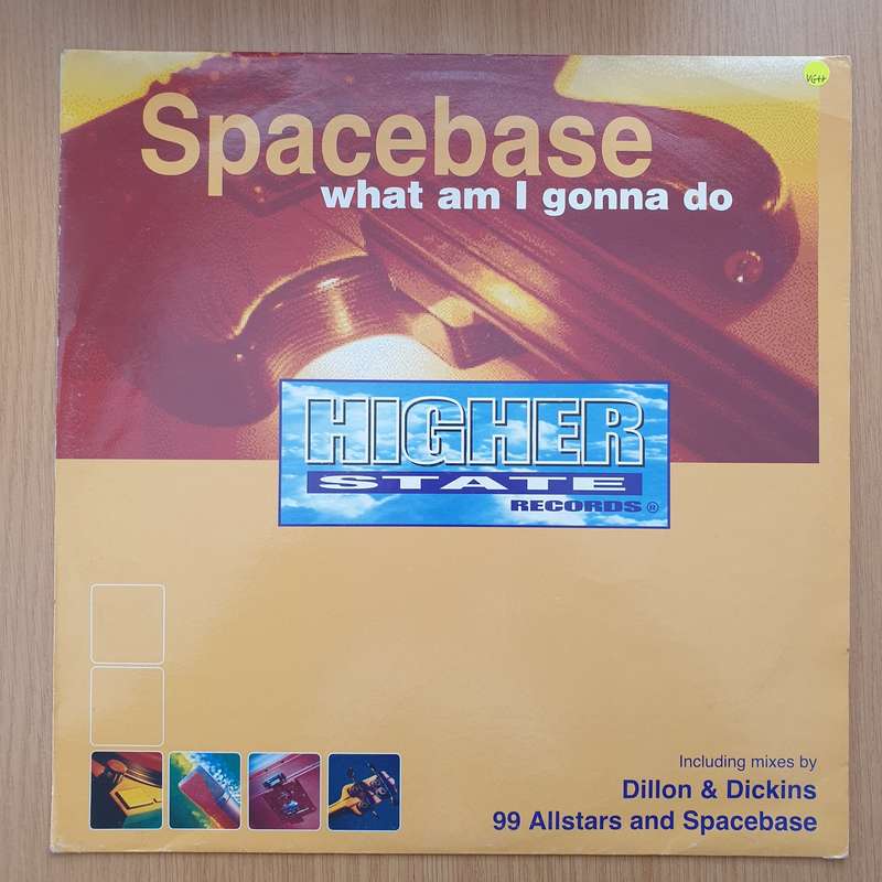 Spacebase  What Am I Gonna Do  Vinyl LP Record - Very-Good+ Quality (VG+) (verygoodplus)