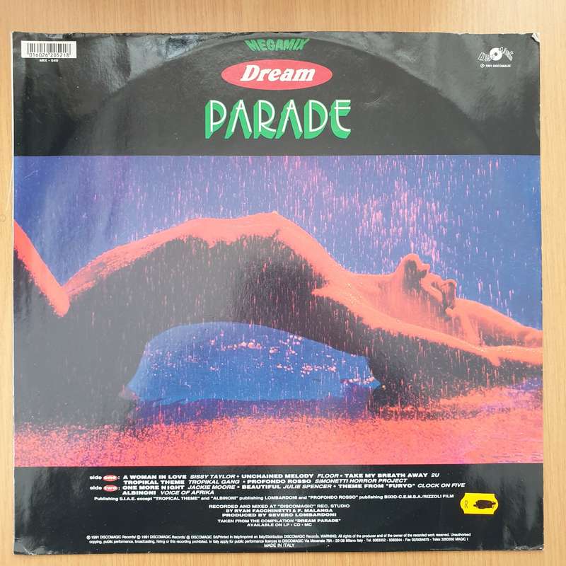 Dream Parade Megamix  Vinyl LP Record - Very-Good+ Quality (VG+) (verygoodplus)