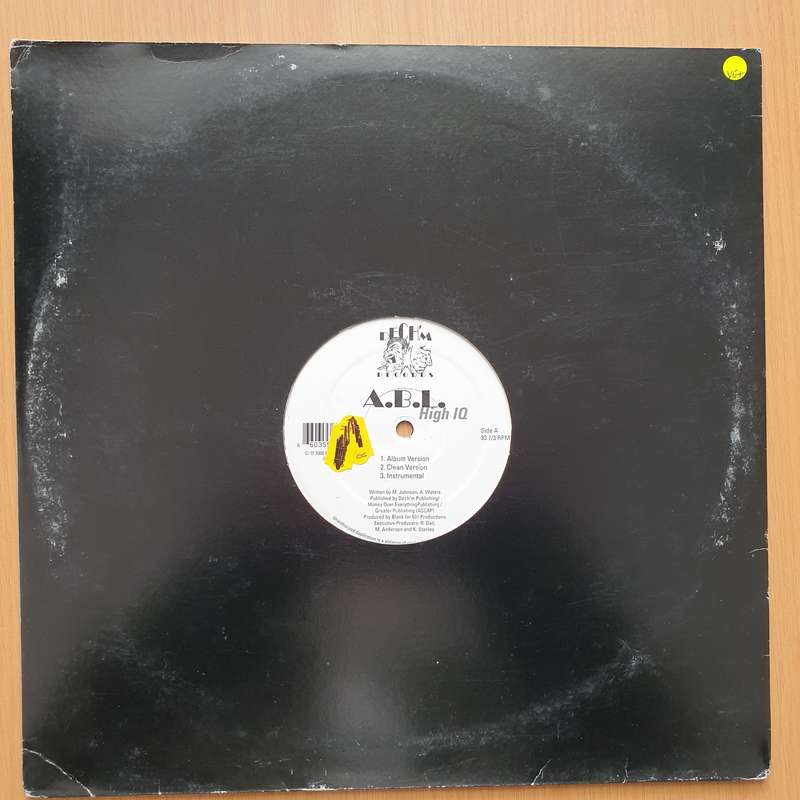 A.B.L. / DSS  High IQ / If You Want It  Vinyl LP Record - Very-Good+ Quality (VG+) (verygoo...