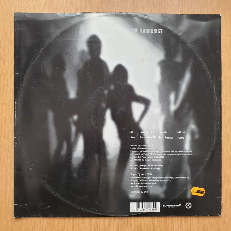 The Horrorist  One Night In NYC  Vinyl LP Record - Very-Good+ Quality (VG+) (verygoodplus)