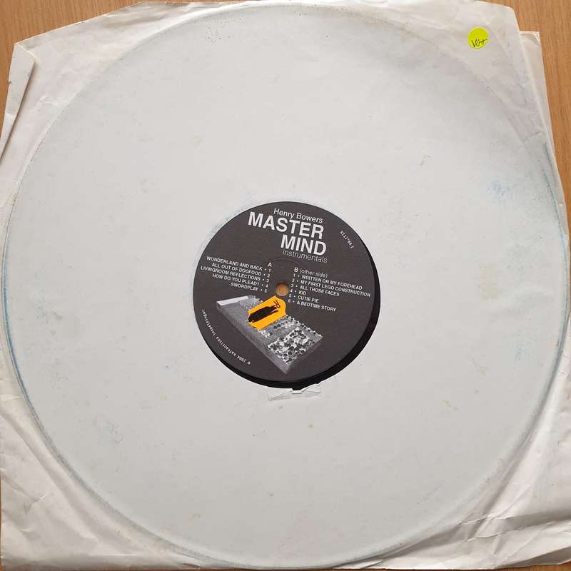 Henry Bowers - Mastermind  Vinyl LP Record - Very-Good+ Quality (VG+) (verygoodplus)