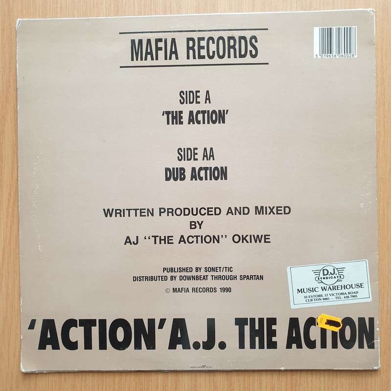 "Action" AJ  The Action  Vinyl LP Record - Very-Good+ Quality (VG+) (verygoodplus)