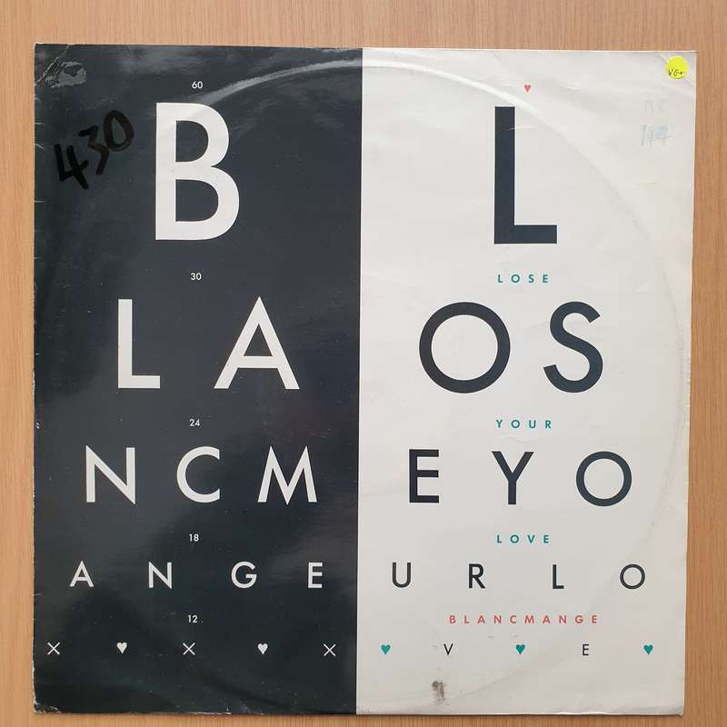 Blancmange  Lose Your Love  Vinyl LP Record - Very-Good+ Quality (VG+) (verygoodplus)
