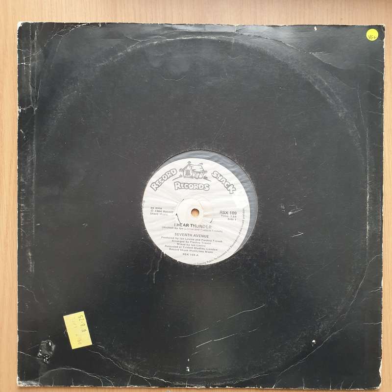 Seventh Avenue  I Hear Thunder  Vinyl LP Record - Very-Good+ Quality (VG+) (verygoodplus)