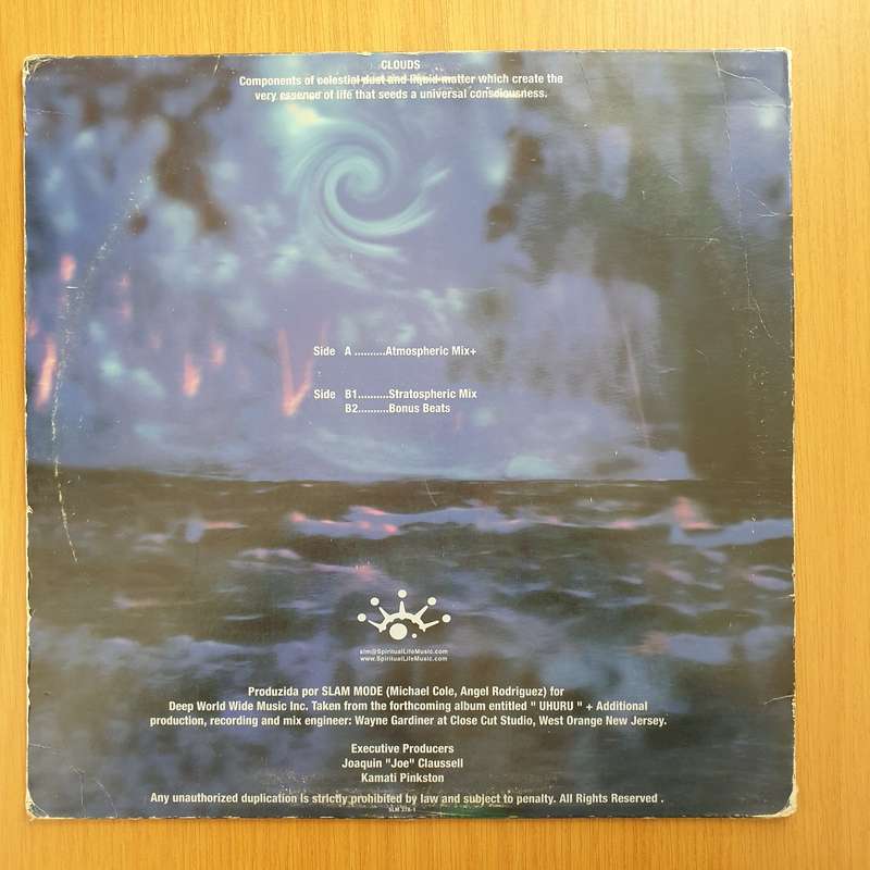Slam Mode  Clouds  Vinyl LP Record - Very-Good+ Quality (VG+) (verygoodplus)