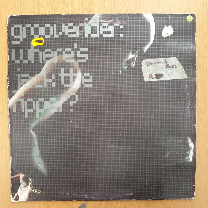 Grooverider  Where's Jack The Ripper?  Vinyl LP Record - Very-Good+ Quality (VG+) (verygood...