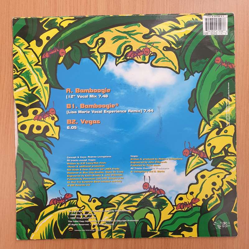 Bamboo  Bamboogie  Vinyl LP Record - Very-Good+ Quality (VG+) (verygoodplus)