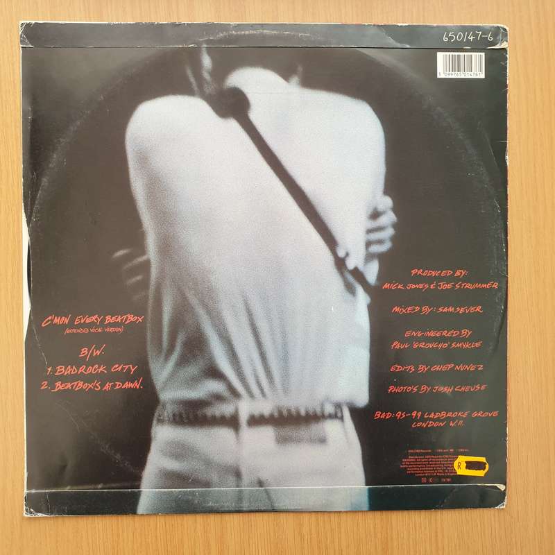 Big Audio Dynamite  C'mon Every Beatbox  Vinyl LP Record - Very-Good+ Quality (VG+) (verygo...