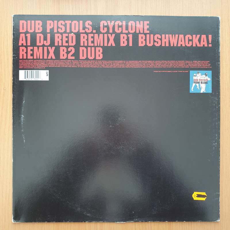 Dub Pistols  Cyclone  Vinyl LP Record - Very-Good+ Quality (VG+) (verygoodplus)