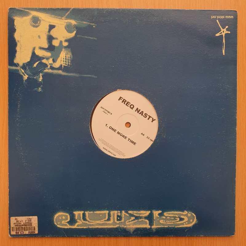 Freq Nasty  Fresh / One More Time  Vinyl LP Record - Very-Good+ Quality (VG+) (verygoodplus)