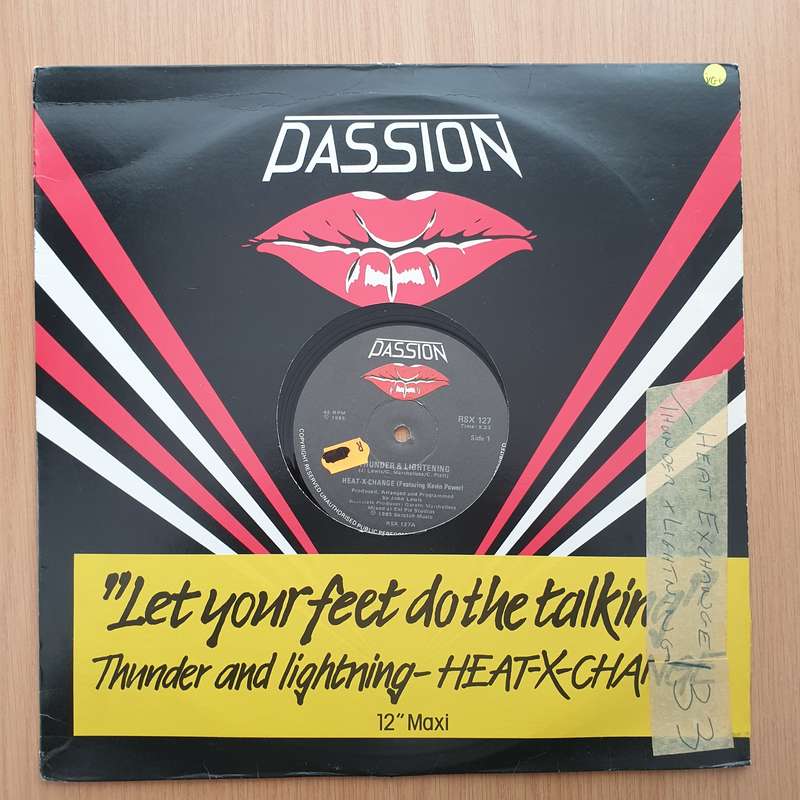 Heat-X-Change Featuring Kevin Power  Thunder And Lightning  Vinyl LP Record - Very-Good+ Qu...