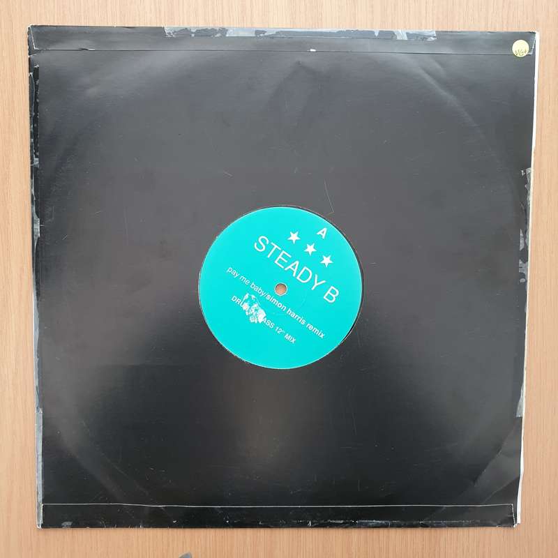 Steady B  Pay Me Baby (Simon Harris Remix)  Vinyl LP Record - Very-Good+ Quality (VG+) (ver...