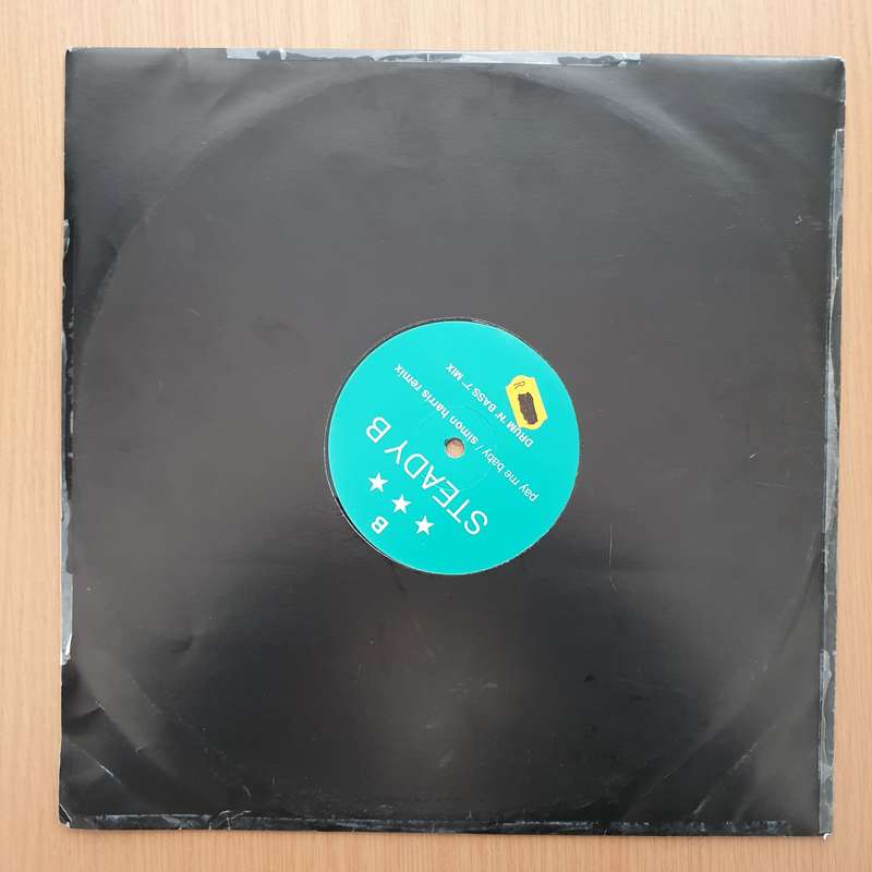 Steady B  Pay Me Baby (Simon Harris Remix)  Vinyl LP Record - Very-Good+ Quality (VG+) (ver...