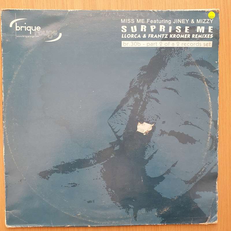 Miss Me Featuring Jiney & Mizzy  Surprise Me - Vinyl LP Record - Very-Good+ Quality (VG+) (ver...