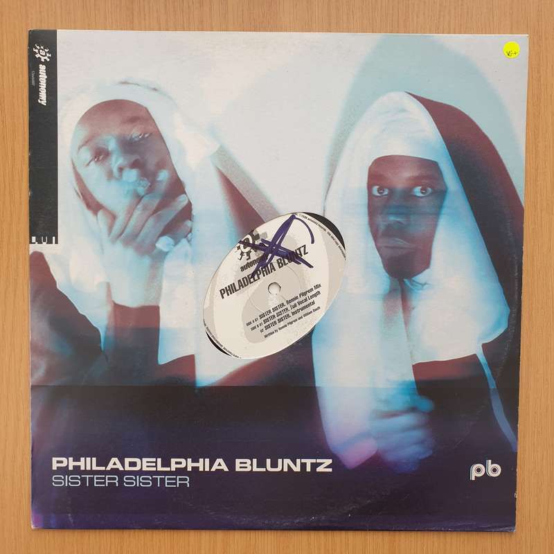 Philadelphia Bluntz  Sister Sister - Vinyl LP Record - Very-Good+ Quality (VG+) (verygoodplus)