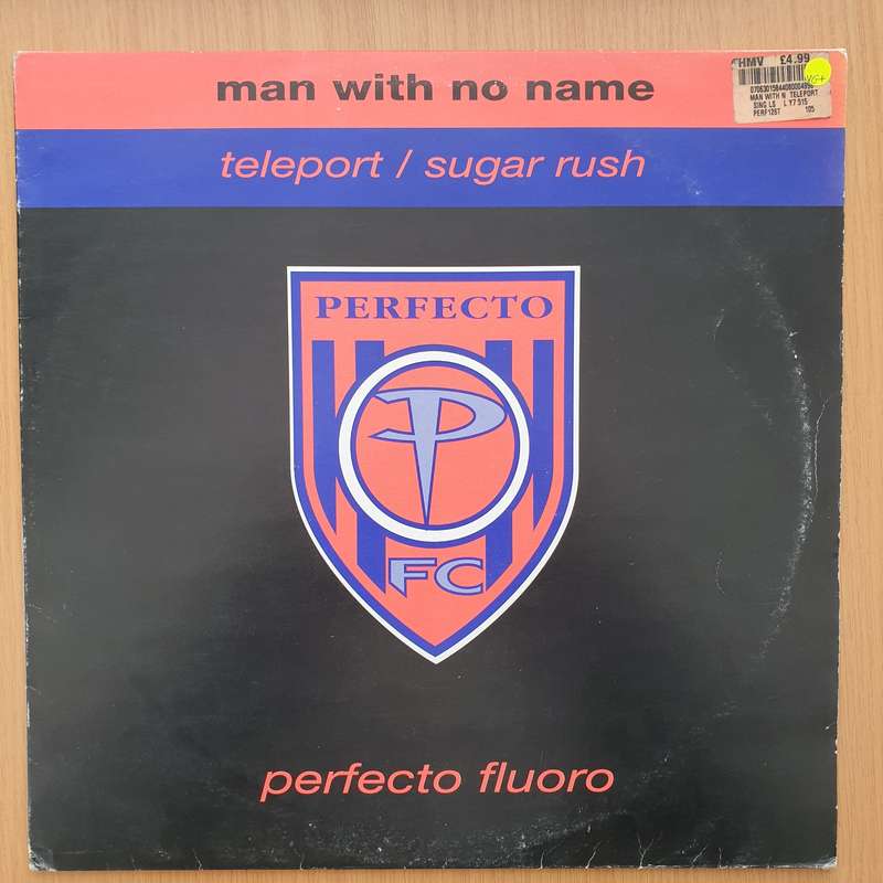 Man With No Name  Teleport / Sugar Rush - Vinyl LP Record - Very-Good+ Quality (VG+) (verygood...