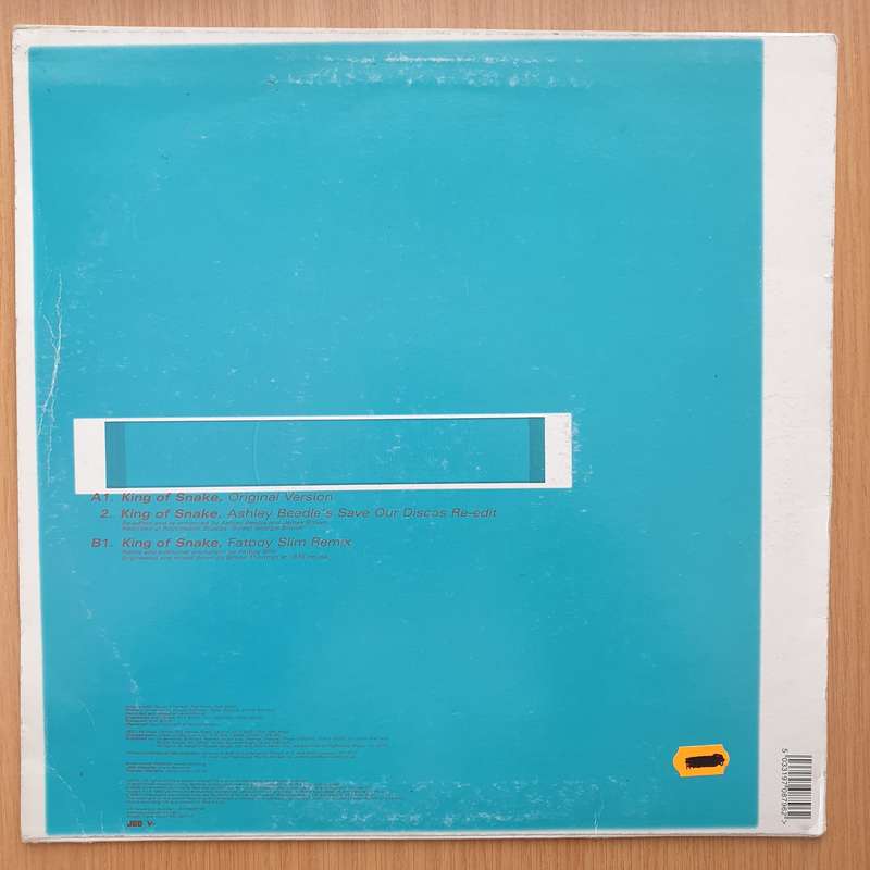 Underworld  King Of Snake - Vinyl LP Record - Very-Good+ Quality (VG+) (verygoodplus)
