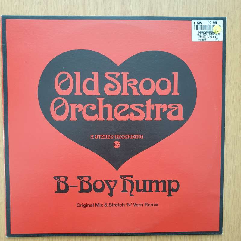 Old Skool Orchestra  B-Boy Hump - Vinyl LP Record - Very-Good+ Quality (VG+) (verygoodplus)