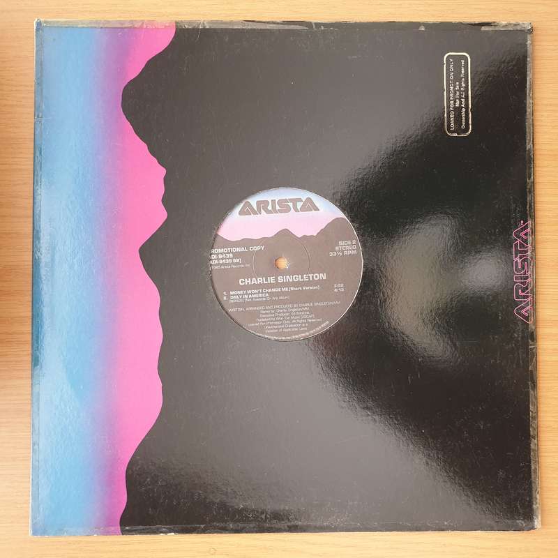 Charlie Singleton  Money Won't Change Me  - Promo Edition - Vinyl LP Record - Very-Good+ Quali...
