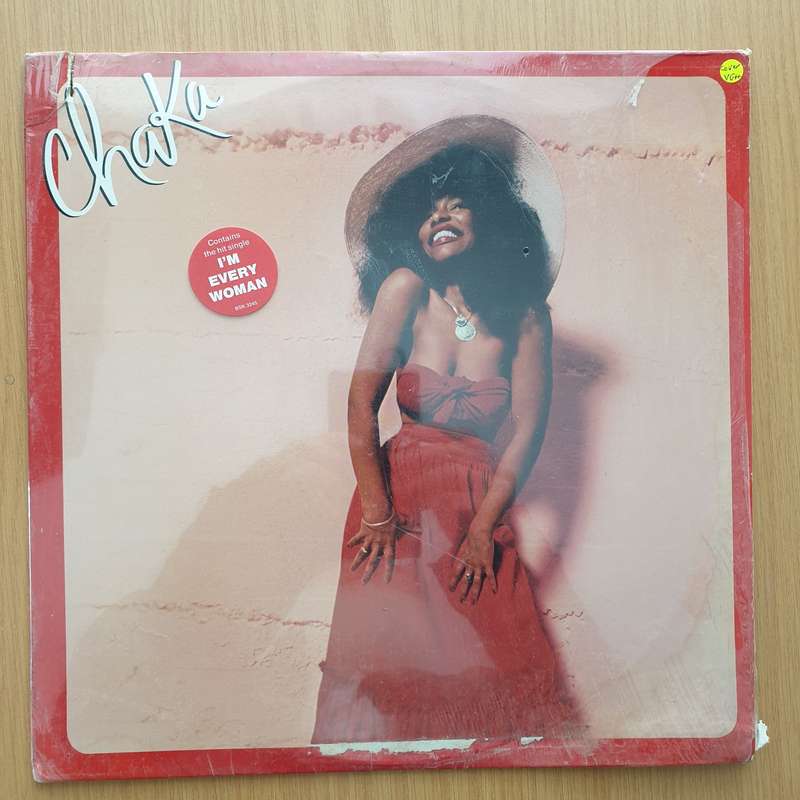 Chaka Khan  Chaka - Vinyl LP Record - Very-Good+ Quality (VG+)