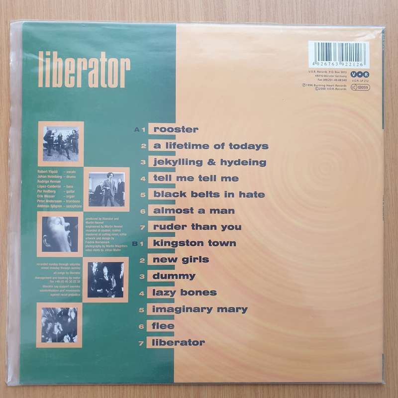 Liberator  This Is -  Vinyl LP Record - Very-Good+ Quality (VG+)