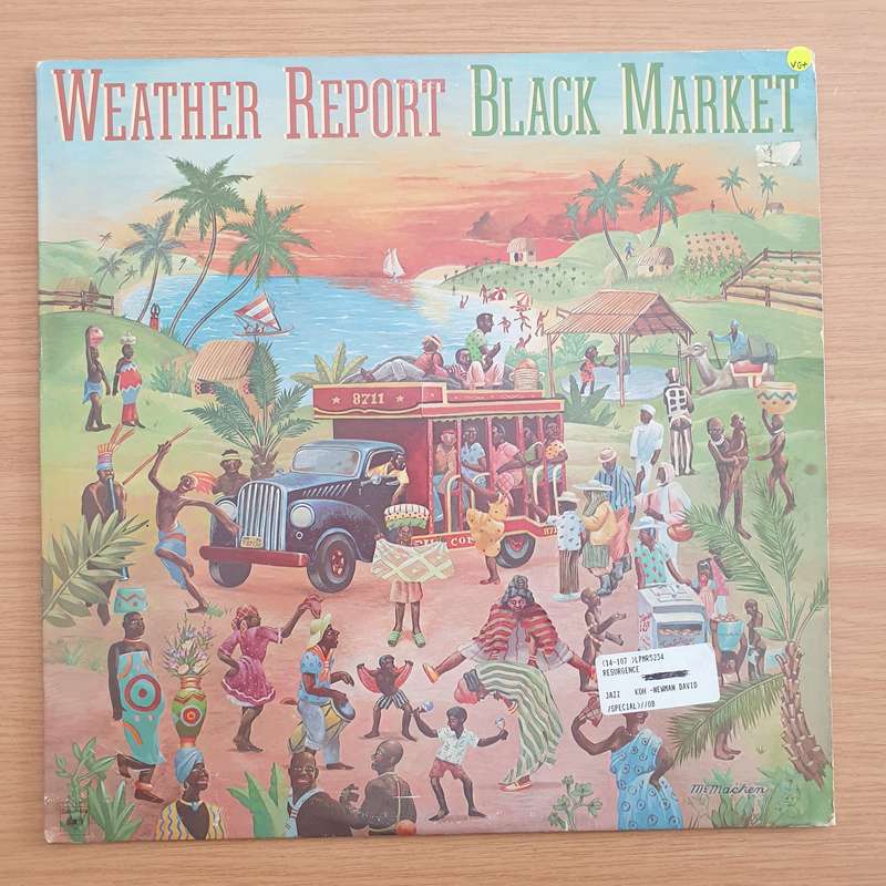 Weather Report  Black Market  Vinyl LP Record - Very-Good+ Quality (VG+)