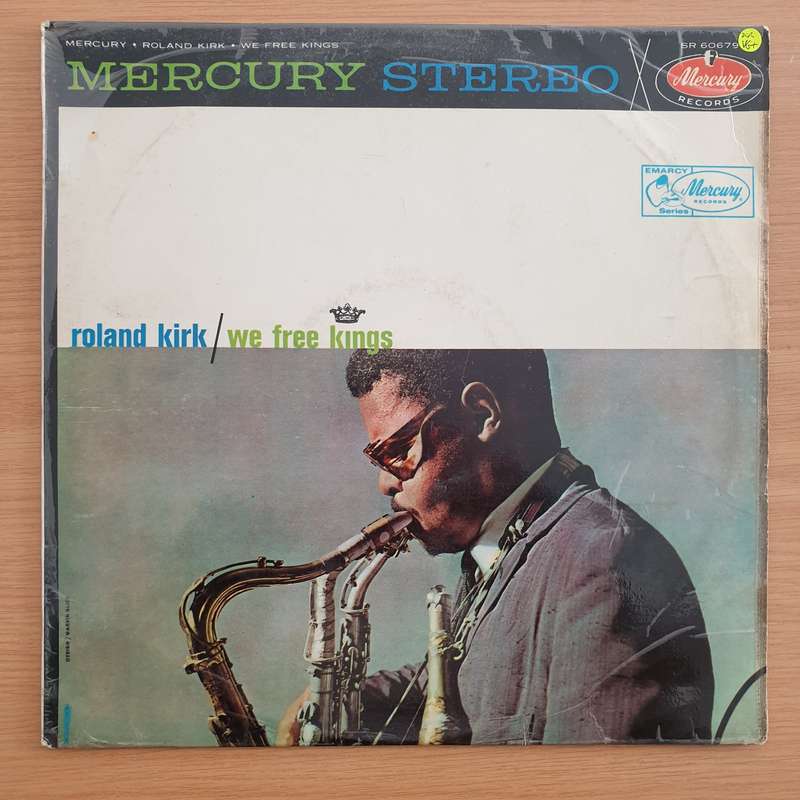 Roland Kirk  We Free Kings  Vinyl LP Record - Very-Good+ Quality (VG+)