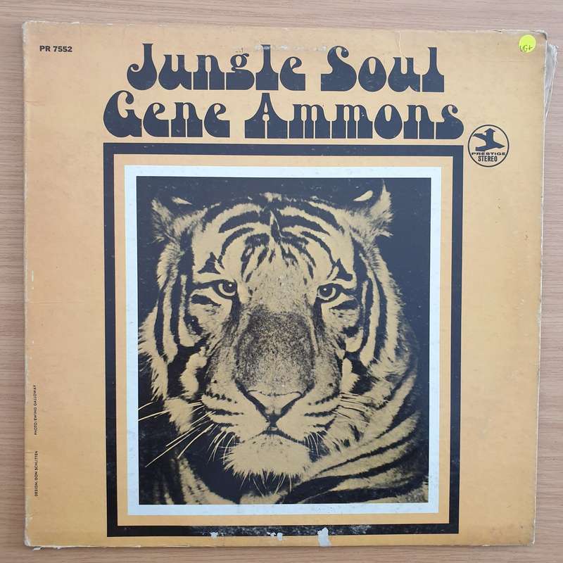 Gene Ammons  Jungle Soul  Vinyl LP Record - Very-Good+ Quality (VG+)