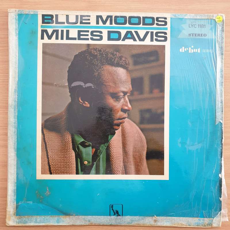 Miles Davis  Blue Moods  Vinyl LP Record - Very-Good+ Quality (VG+)