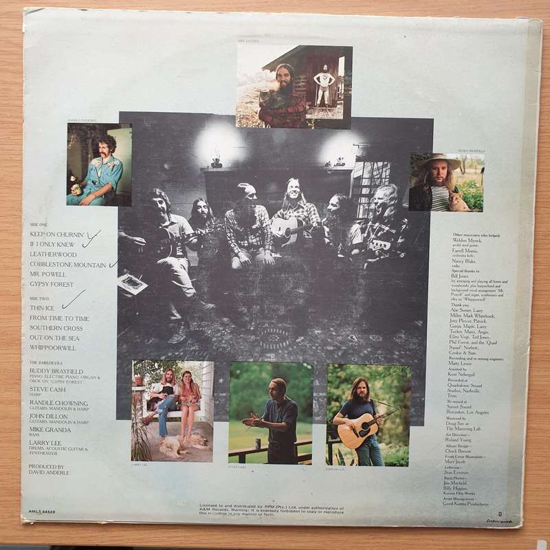 The Ozark Mountain Daredevils  The Car Over The Lake Album -  Vinyl LP Record - Very-Good+ Qua...