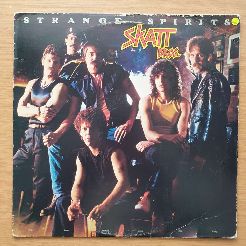 Skatt Bros.  Strange Spirits -  Vinyl LP Record - Very-Good+ Quality (VG+)