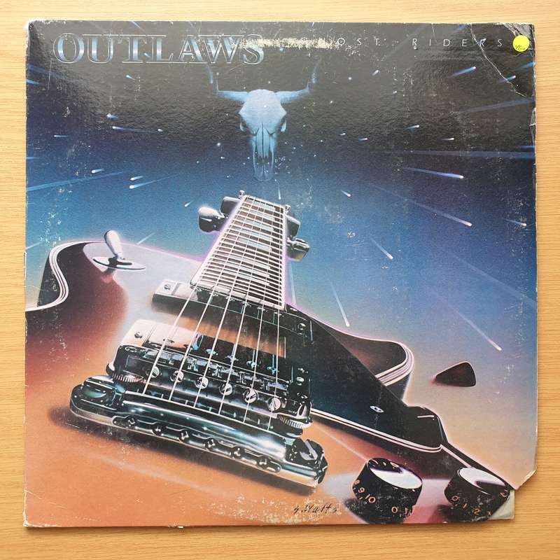 Outlaws  Ghost Riders - Vinyl LP Record - Very-Good+ Quality (VG+)