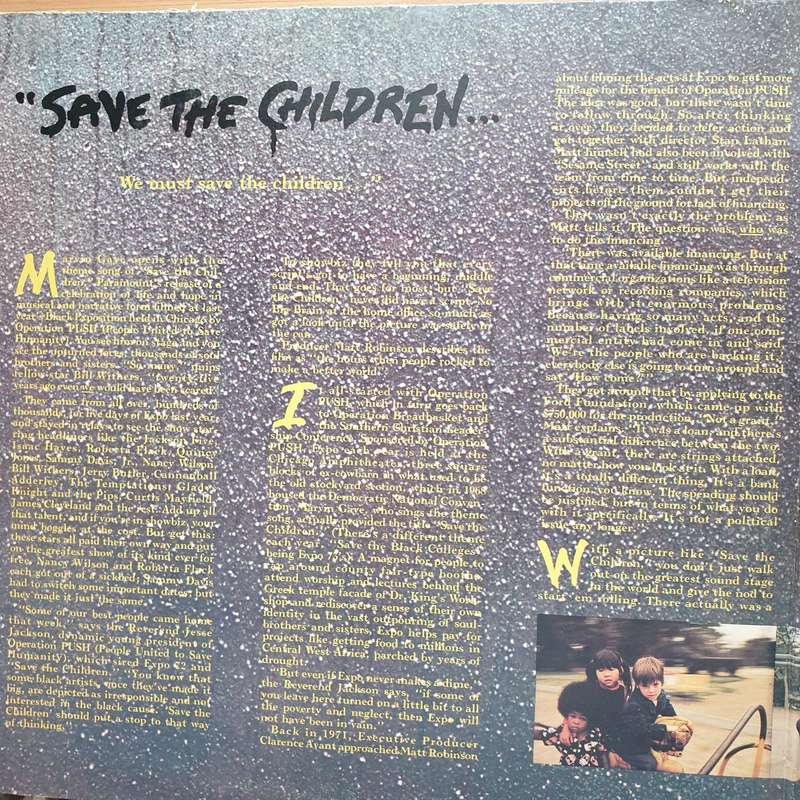 Save The Children (Original Motion Picture Soundtrack) - Double Vinyl LP Record - Very-Good Quali...