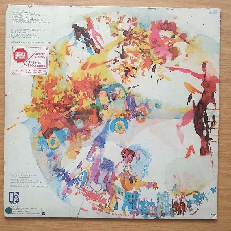 Harry Chapin  Verities & Balderdash - Vinyl LP Record - Very-Good+ Quality (VG+)