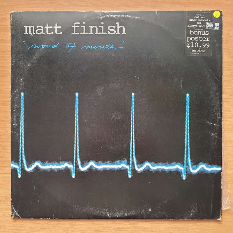 Matt Finish  "Word Of Mouth"  Vinyl LP Record - Very-Good+ Quality (VG+)