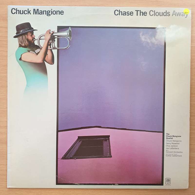Chuck Mangione  Chase The Clouds Away  Vinyl LP Record - Very-Good+ Quality (VG+)