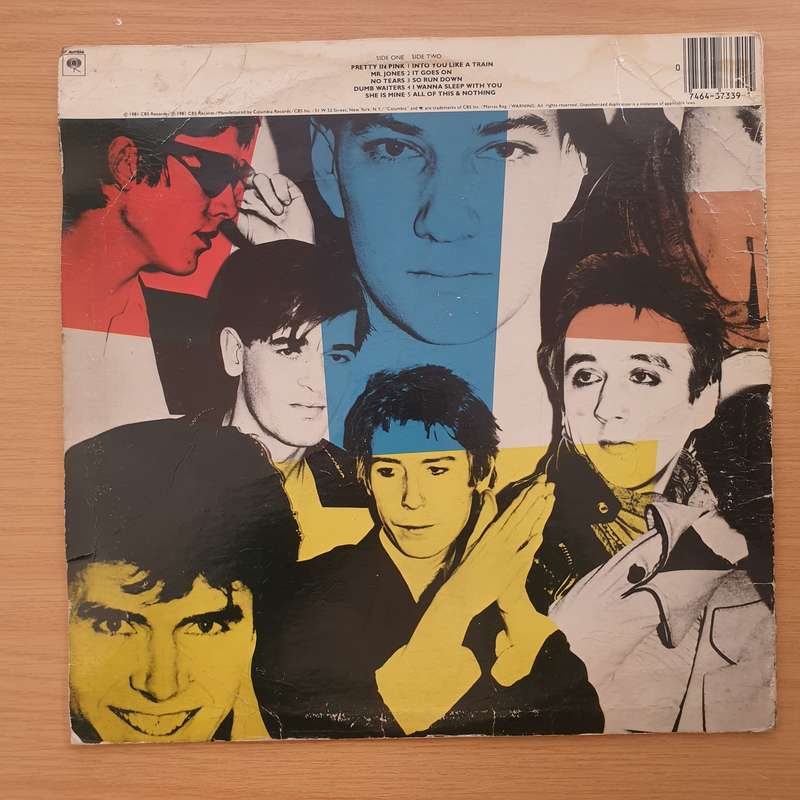 The Psychedelic Furs  Talk Talk Talk -  Vinyl LP Record - Very-Good+ Quality (VG+)