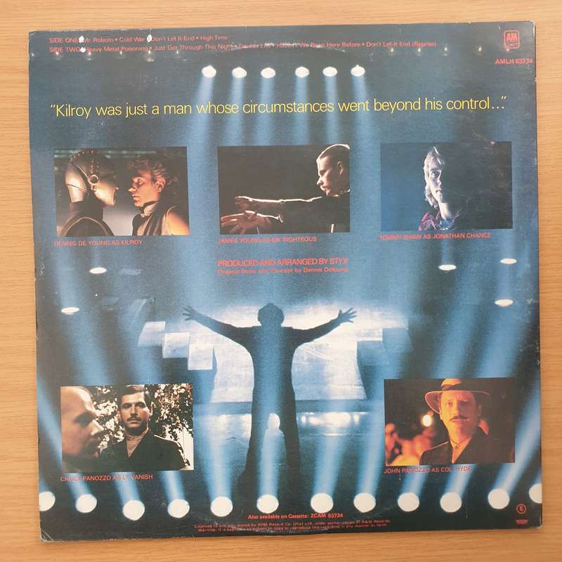 Styx - Kilroy Was Here - Vinyl LP Record - Very-Good Quality (VG)