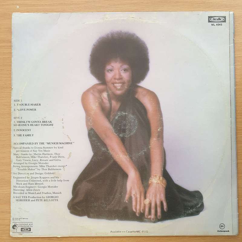 Roberta Kelly  Trouble Maker - Vinyl LP Record - Very-Good+ Quality (VG+)