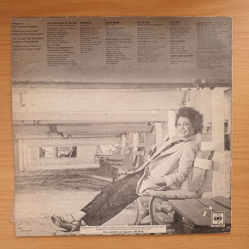 Janis Ian  Night Rains - Vinyl LP Record - Very-Good+ Quality (VG+)