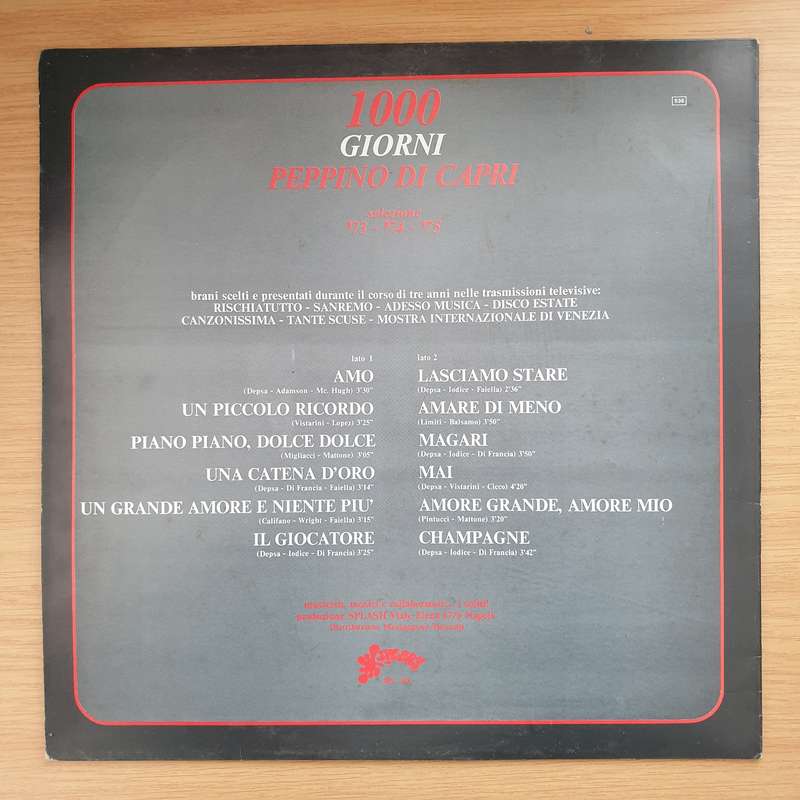 Adriano Celentano  Celentanando - Vinyl LP Record - Very-Good+ Quality (VG+)