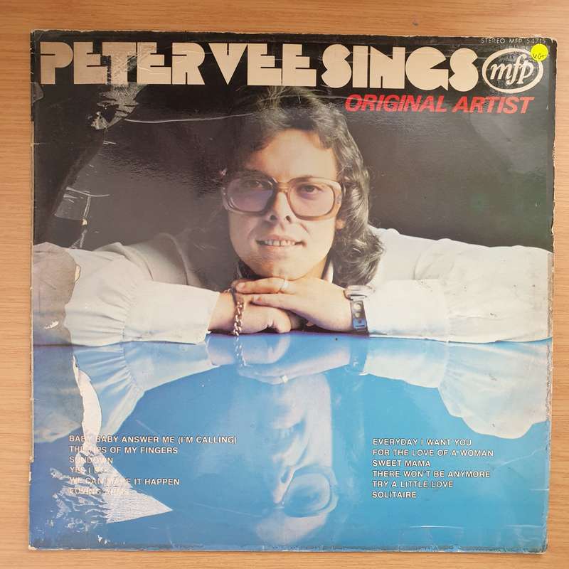 Peter Vee Sings - Vinyl LP Record - Very-Good+ Quality (VG+)