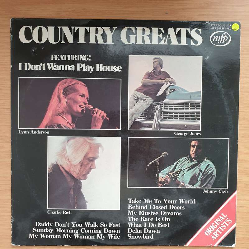 Country Favourites - Vinyl LP Record - Very-Good+ Quality (VG+)