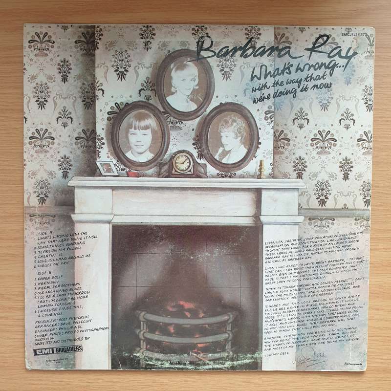 Barbara Ray - What's Wrong - Vinyl LP Record - Very-Good+ Quality (VG+)